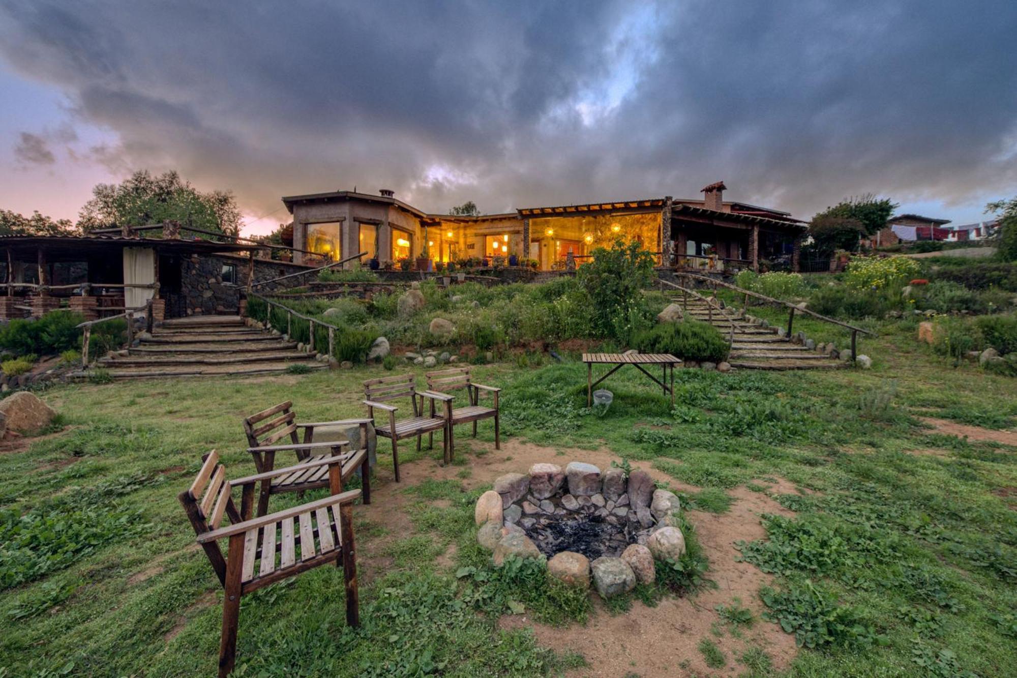 Quinta Maria En La Ruta Del Vino Bed and Breakfast Valle de Guadalupe Exteriör bild